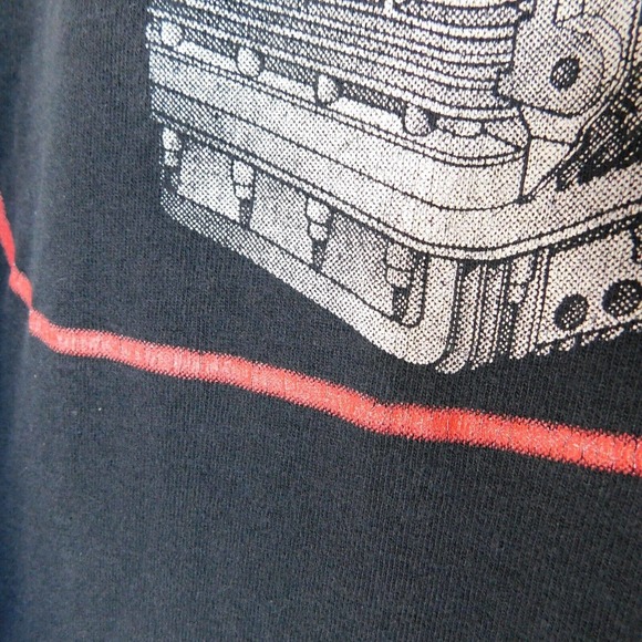 Vintage Moto Guzzi Wyoming Shirt Adult XL Biker Jackson Hole 90s Single Stitch - Picture 8 of 15